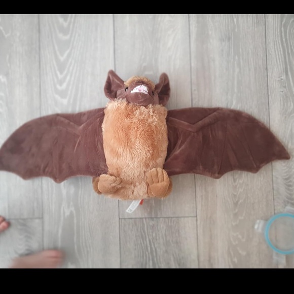 Wild Republic Brown Bat Plush Soft Toy - Picture 9 of 15